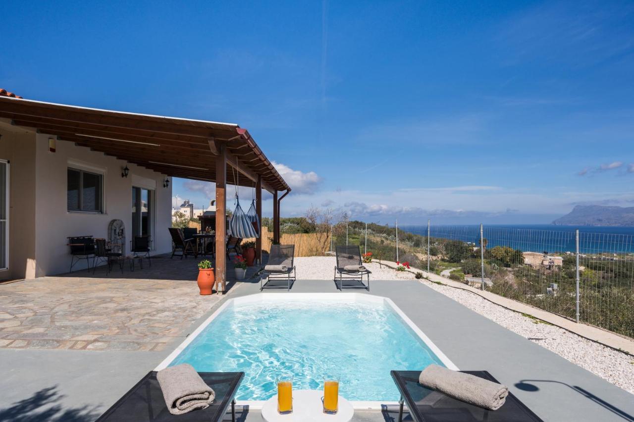 Villa Cleronomia, Private Pool, Seaview, Kaloudhianá